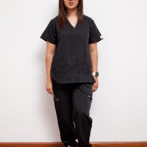 Ladies Classic Scrub jogger- Black