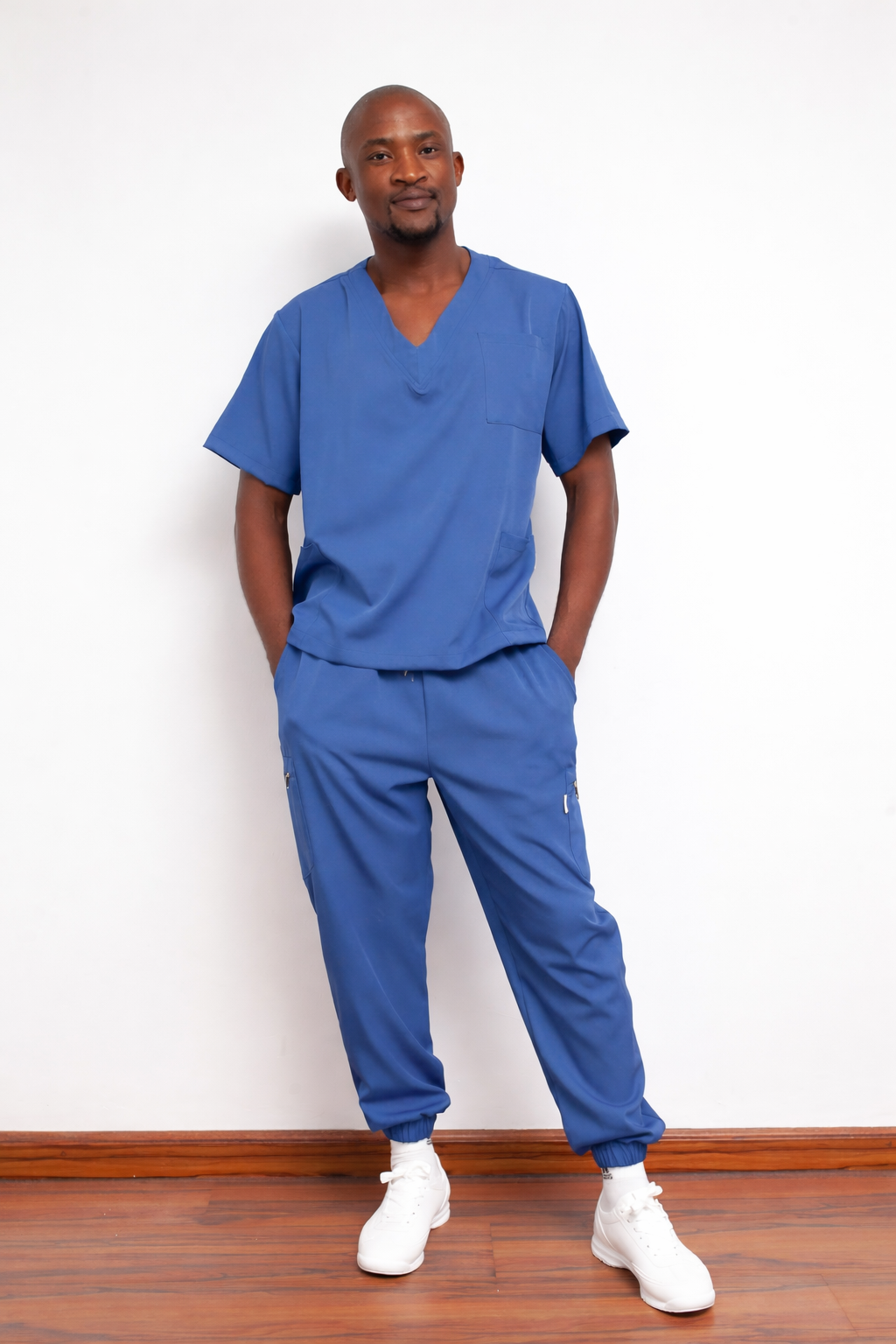 Mens airforce blue classic set